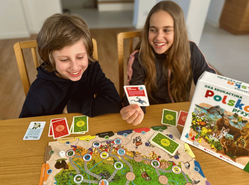 Polska przyroda - gra edukacyjna